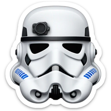 Storm trooper confundido  sticker