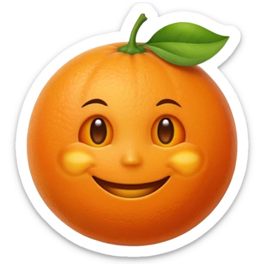 🤪🍊 sticker