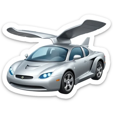 unconventionnal mean of transport sticker