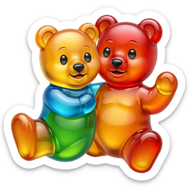 gummy bear sticker