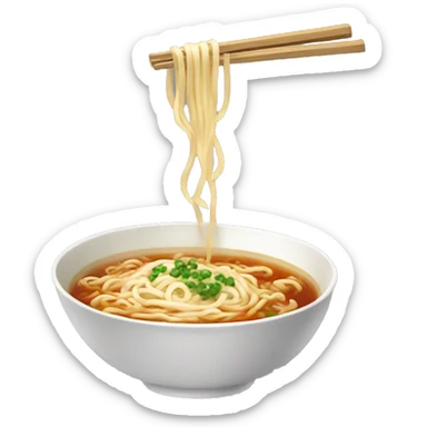 china hot noodles soup sticker