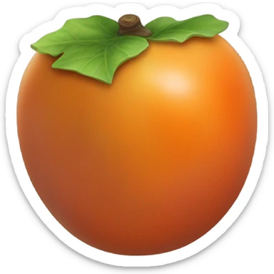 persimmon  sticker
