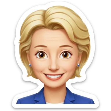 ursula von der leyen sticker