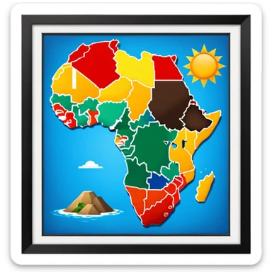 Africa sticker