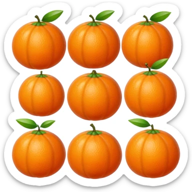 Mandarin sticker