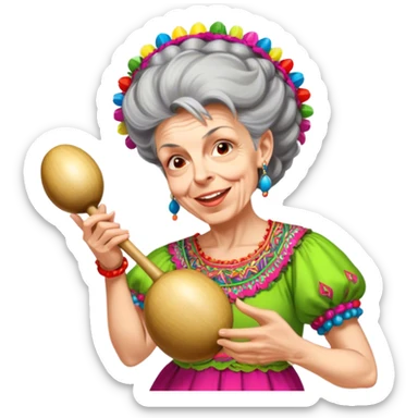 Maraca Player sticker