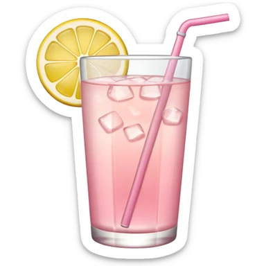 Light Pink lemonade  sticker