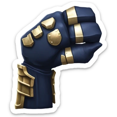 Warhammer 40k space marine fist sticker