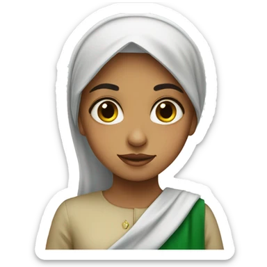 Saudi girl  sticker