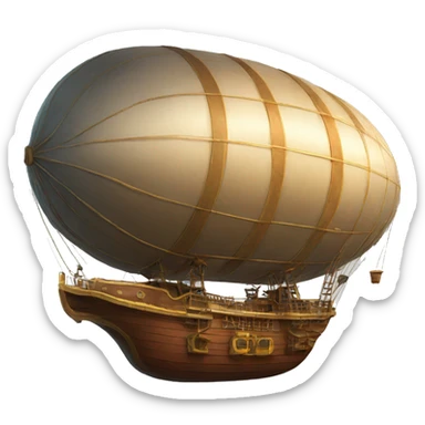 Airship sticker