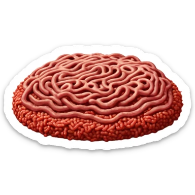 Ground beef sticker