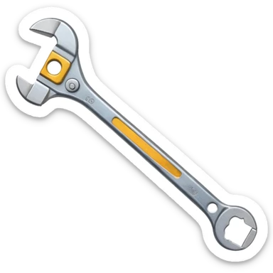 Adjustable Wrench sticker