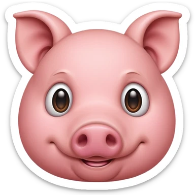 Pig  sticker