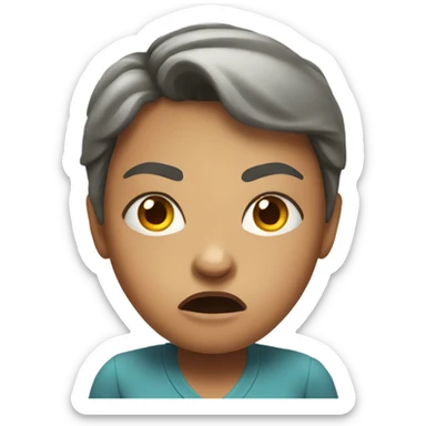 Angry mother sticker