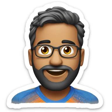 India winning the t20 icc worldcup  sticker