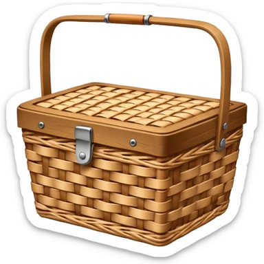 Picnic basket sticker