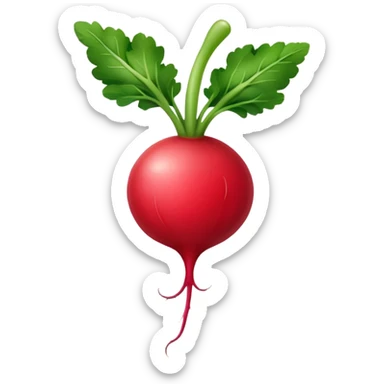 Radish sticker