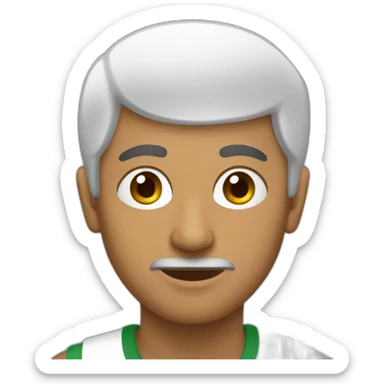 Algerian man sticker