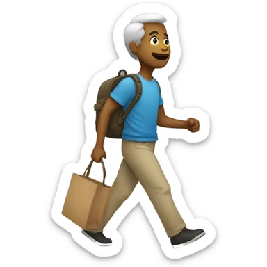 Un os qui marche  sticker