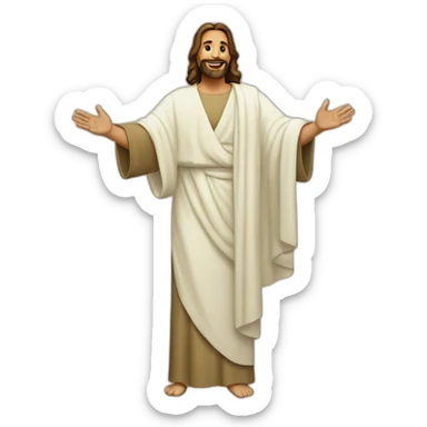 Jesús bless sticker