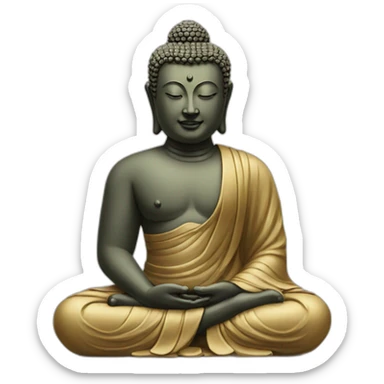 Buddha sticker