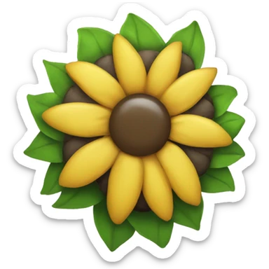 sunflower seeds sticker