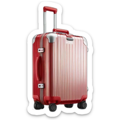 One Rimowa red Essential Cabin luggage sticker