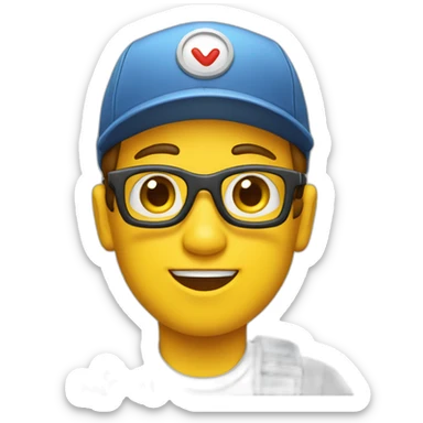 newspaper delivery boy sticker