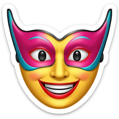 mask theater emoji | AI Emoji Generator sticker