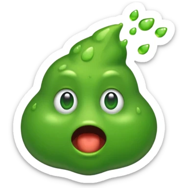 snot running from the nose sticker