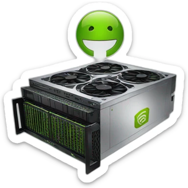 nvidia server sticker