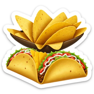 taco cips sticker