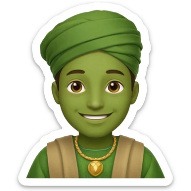 mestre verde sticker