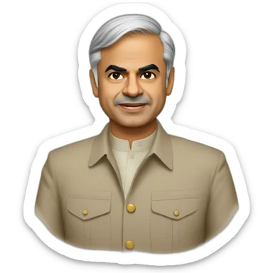 Shehbaz Sharif  sticker
