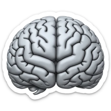 Brain is shoked sticker