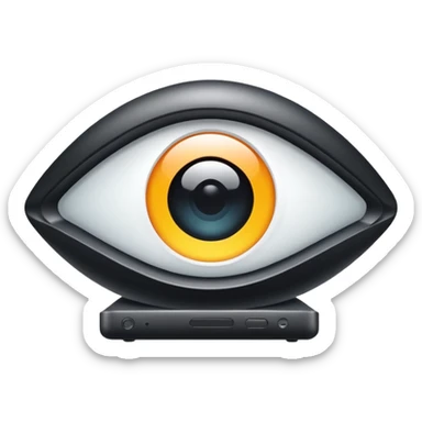 eye tracking device for usability testing sticker