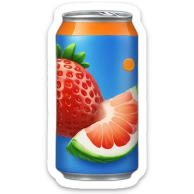 Fanta fraise sticker