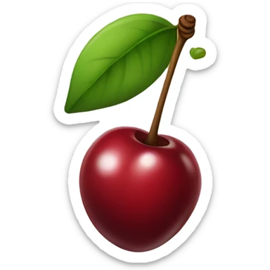 Cherry sticker