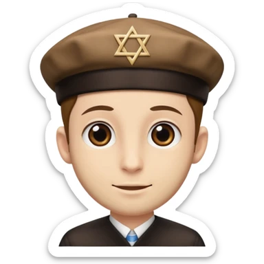 un ebreo sticker