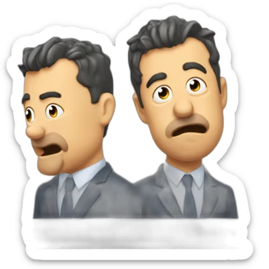 Gérald-Darmanin-puking sticker