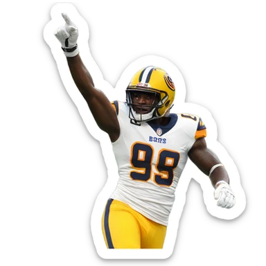 Brian Thomas Jr, too small celebration against the titans  sticker