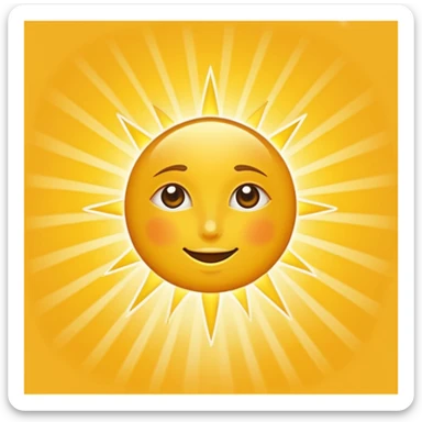Generate a high-quality image of bright yellow sunlight rays streaming through, soft and warm glow, realistic shading and lighting, no faces, no objects, simple white or transparent background, high-resolution.
 sticker