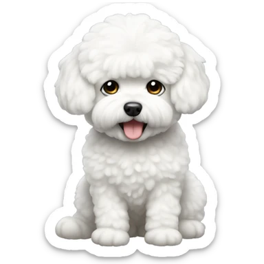 Bichon Frize dog sticker