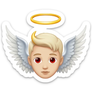 Angel devil emoji sticker