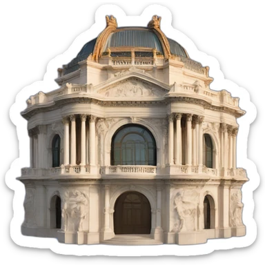 Palacio de bellas artes sticker