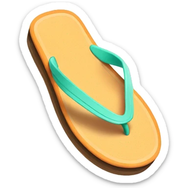 flip flop sticker