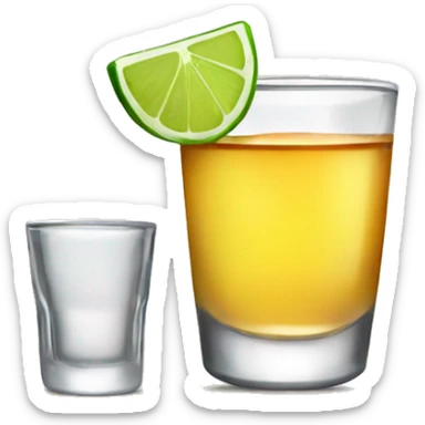 Tequila shot sticker