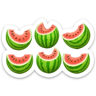 Melons dancing  sticker