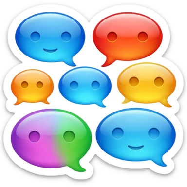 chat service sticker