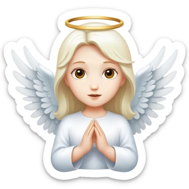 Angel  wings spread sticker